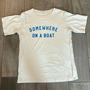 “Somewhere On A Boat”